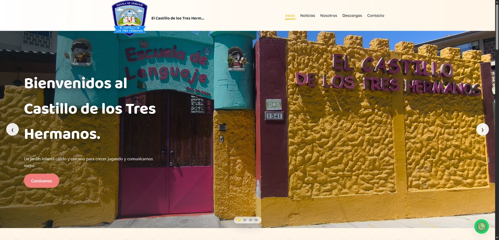 Pantalla de Escritorio de El castillo de los tres hermanos